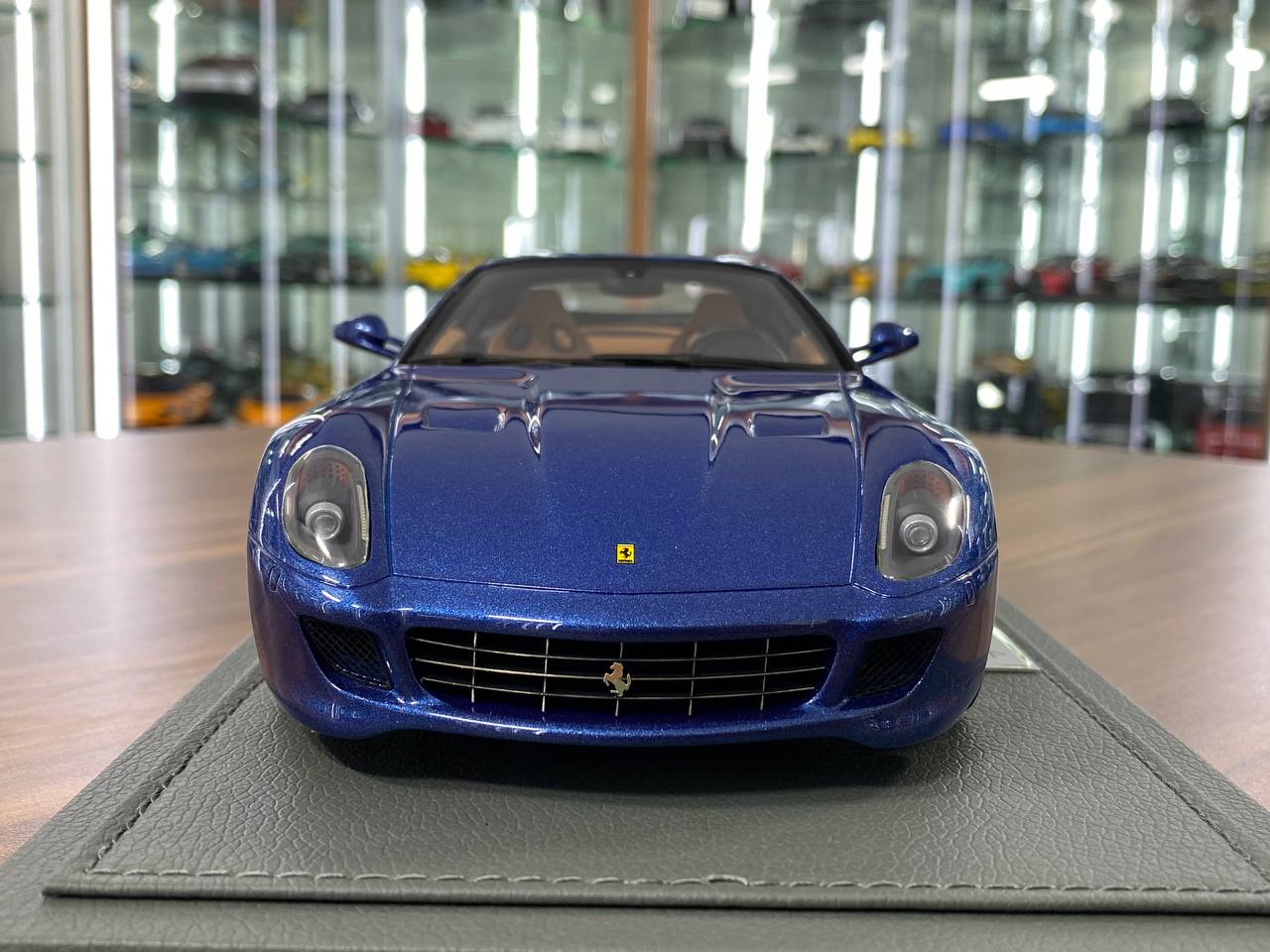 1/18 Resin BBR Models Ferrari 599 GTB Cambio Manuale Blu Mirabeau Ltd.Edn. 72 pcs