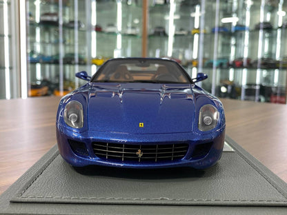 1/18 Resin BBR Models Ferrari 599 GTB Cambio Manuale Blu Mirabeau Ltd.Edn. 72 pcs
