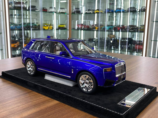 1/18 Resin H&H Rolls Royce Cullinan Series II Salamanca Blue Ltd.Edn.30 pcs