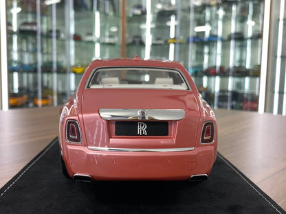 1/18 Resin H&H Rolls Royce Phantom Extended Wheelbase II Rose Gold Ltd.Edn.30 pcs