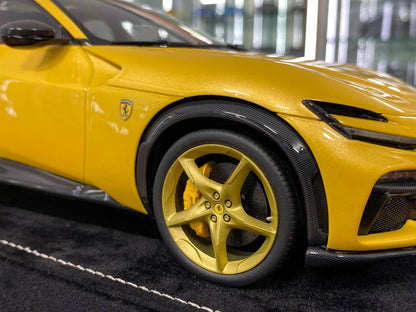 1/18 Resin  – MR Collection Models Ferrari Purosangue Yellow  Limited Edition: 01 of 01 pcs