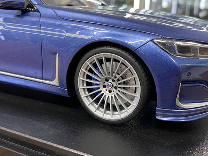 1/18 Resin GT Spirit BMW Alpina B7 Saloon - Blue / Beige Interior Limited Edition
