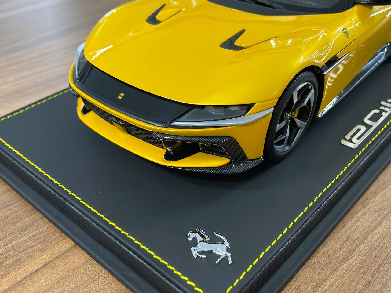 1/18 Ferrari 12 Cilindri Giallo Tristrato | BBR Models | Limited 50 pcs