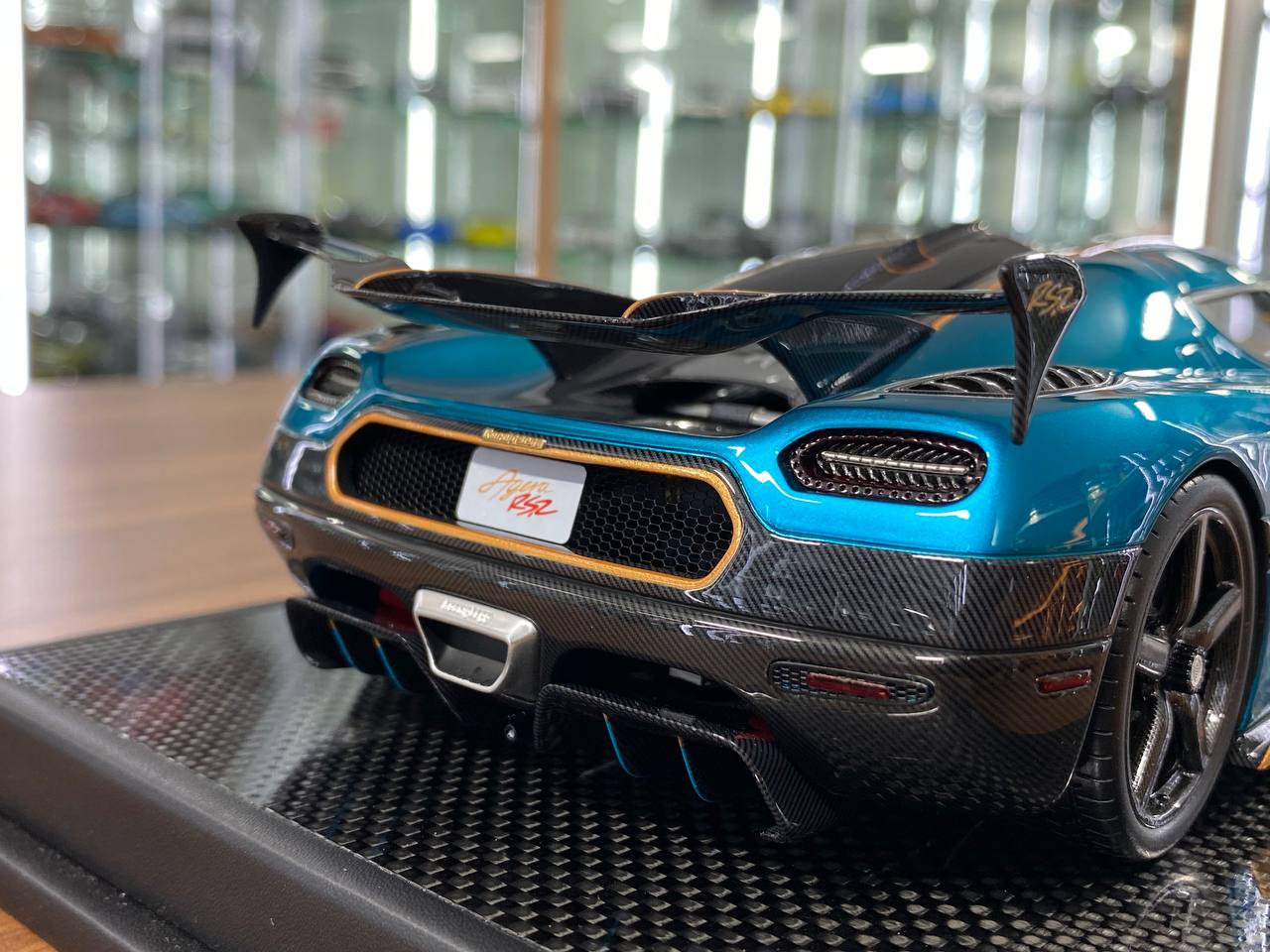 1/18 Resin – Koenigsegg Agera RS | VMB Models | Blue Turquoise | Limited 50 pcs