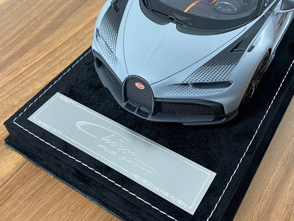 1:18 H&H Bugatti Chiron Pur Sport Grand Prix Jet Grey | Limited 30 pcs