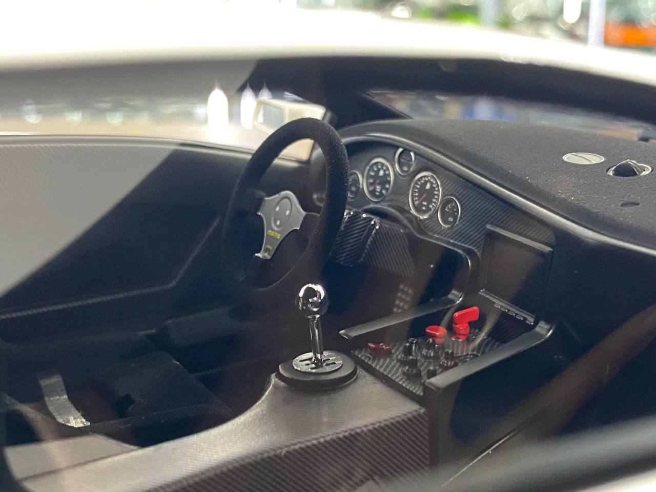 1/12 Resin Model - Lamborghini Diablo GT White by GL Models
