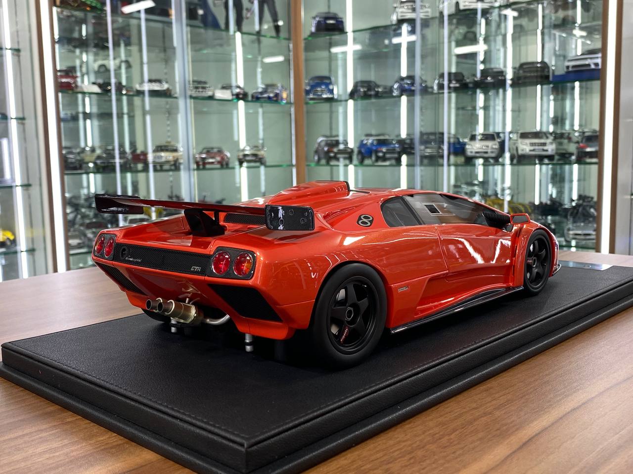 1/12 Resin Model - Lamborghini Diablo GTR Orange by GL Models