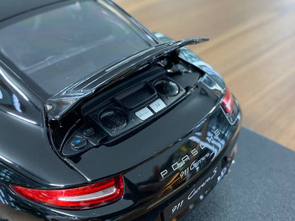 1/18 Welly Metal Diecast - Porsche 911(991) Carrera S in Black