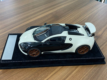 1:18 Resin H&H Bugatti Veyron Grand Sport 16.4 Black/White (Limited 20 pcs)