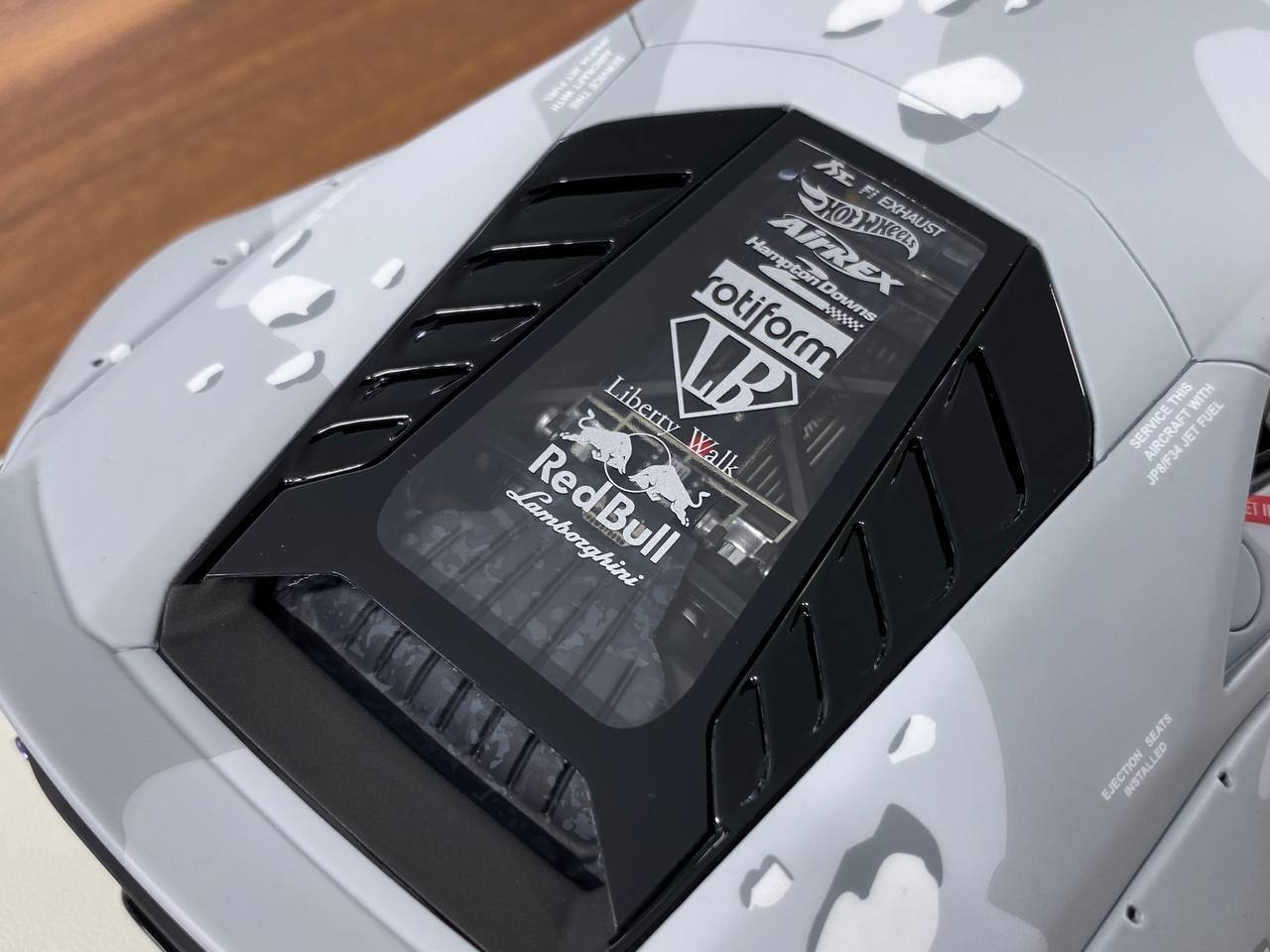 1:18 Resin Model – Davis & Giovanni Lamborghini Huracán Red Bull (Goodwood 2019) – Limited 20 pcs