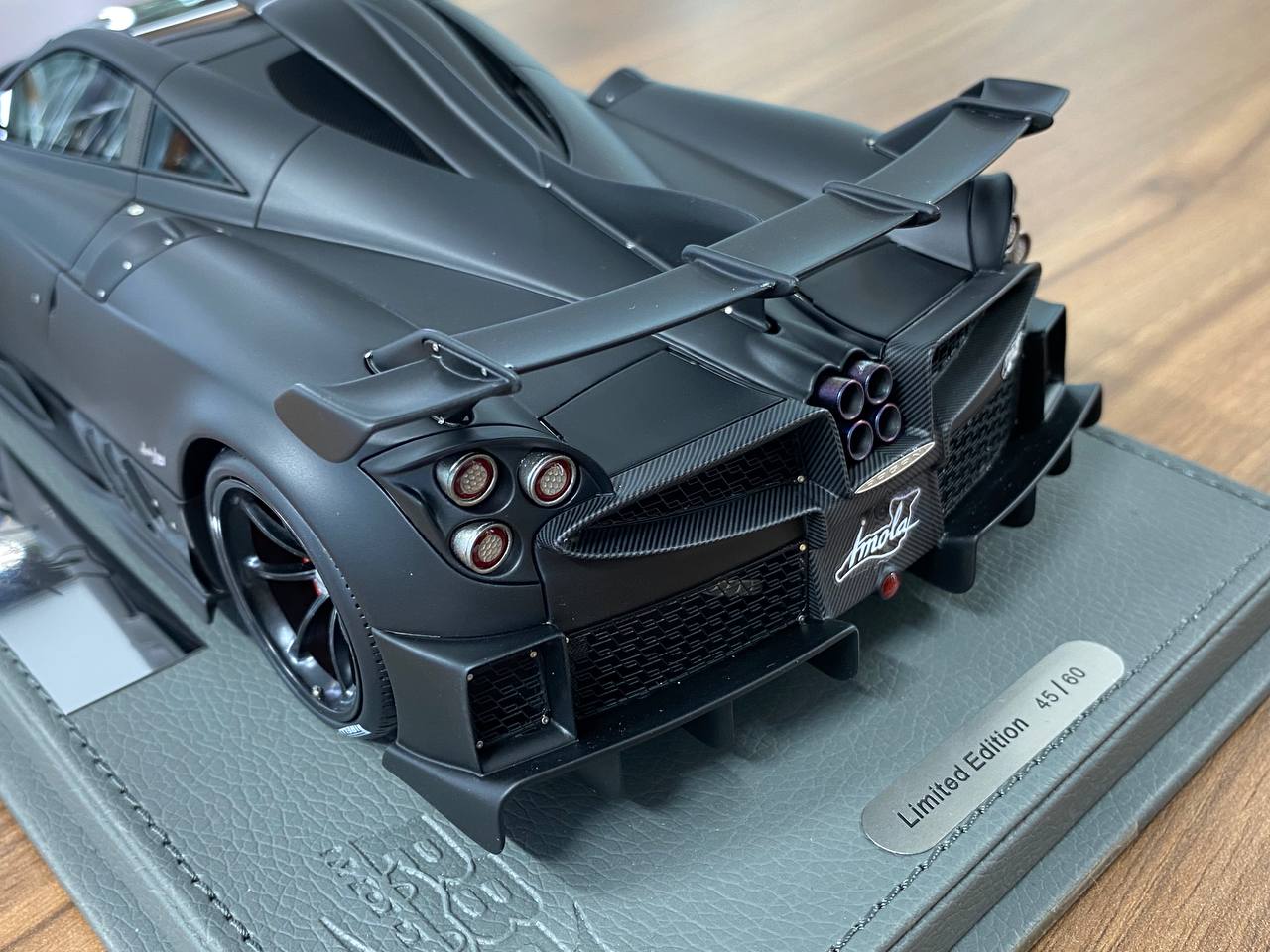 1/18 BBR Models Pagani Imola (2020) - Matt Black (Limited 60 pcs)
