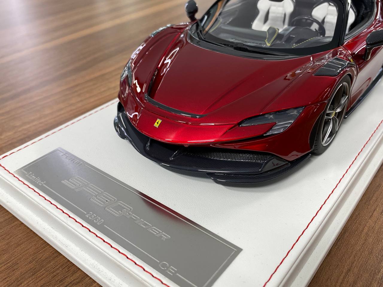 1/18 Resin Model – CE Custom Edition Ferrari SF90 Metallic Red  Limited Edition: 30 pcs