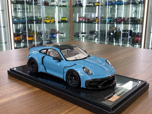 1/18 Resin – VIP Model Porsche BRABUS Rocket 900 R Frozen Blue Decal Ltd.Edn. 66 pcs