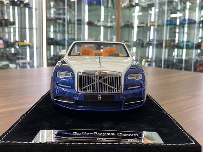 1/18 Resin Model – Rolls Royce Dawn | H&H |Sapphire / Pearl White