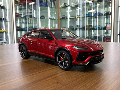 1/18 Diecast Lamborghini Urus Red Autoart Scale Model Car