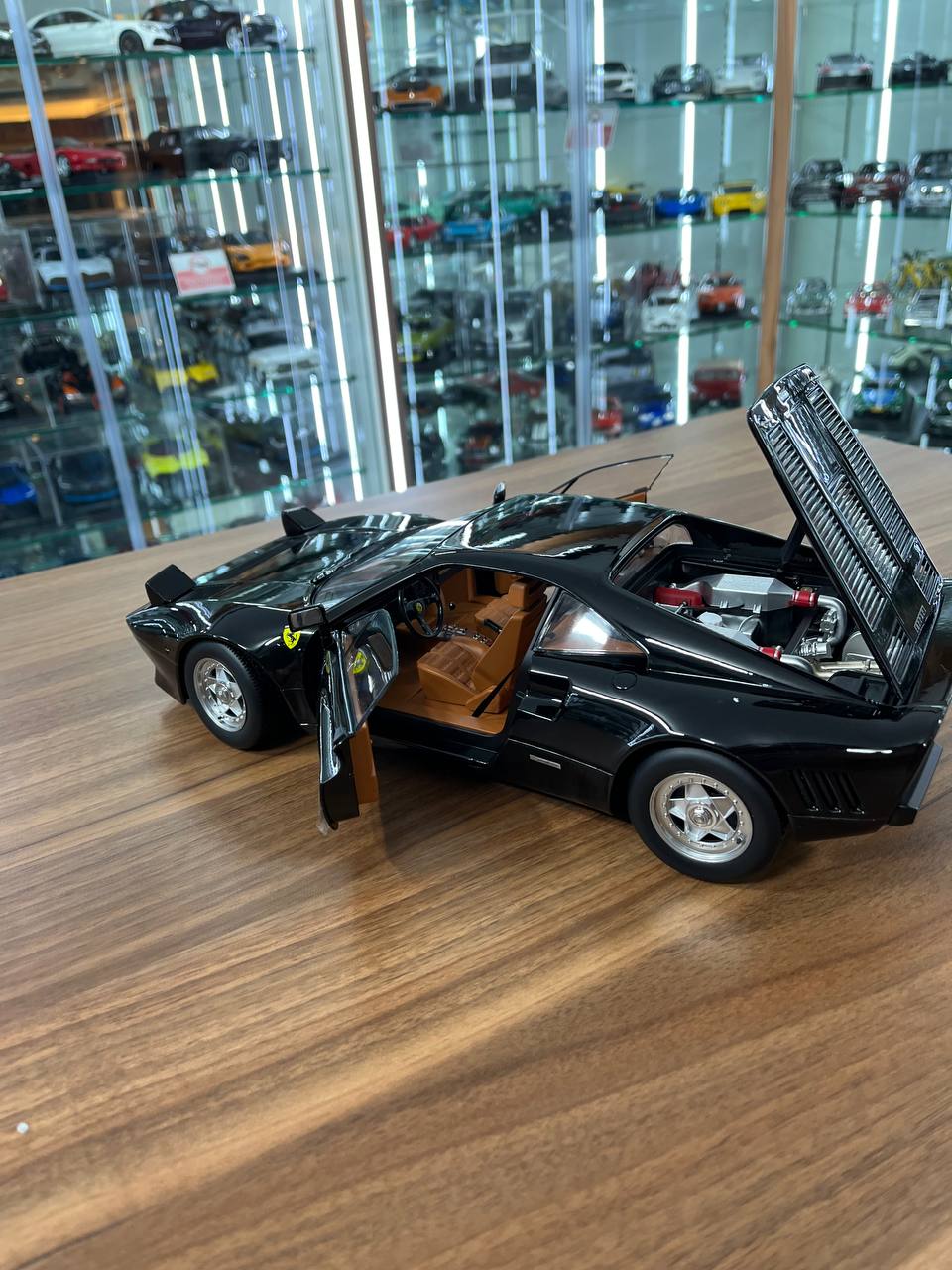 🏎️ KK Models 1:12 Ferrari 288 GTO – Black | Diecast | Partial Opening