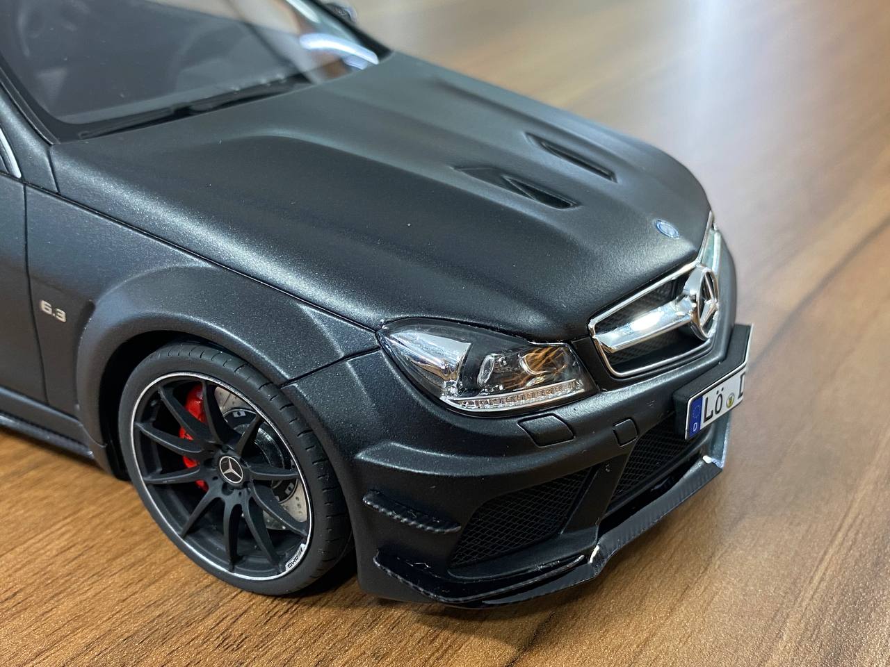 1:18 GT Spirit Mercedes-Benz AMG C63 Black Series Matt Black | Limited Edition