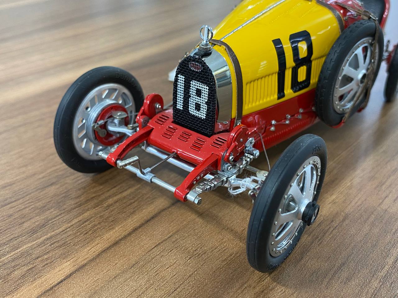 CMC BUGATTI TYP 35 GP Nation, Colour Project Spanien [1/18 Diecast