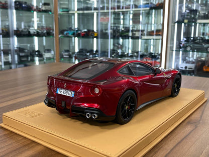 1/18 Resin BBR Deluxe Models Ferrari F12 Berlinetta Maranello Red Limited- 20 pcs