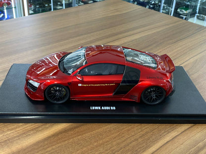 1/18 Resin Model GT Spirit Audi R8 LBWK 2022 – Red – Limited Edition