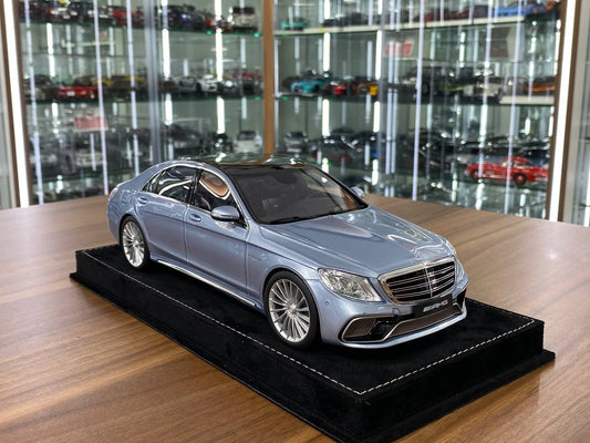 1/18 Resin model HH Models Mercedes Benz S65 L Reviera Blue Limited 30 pcs