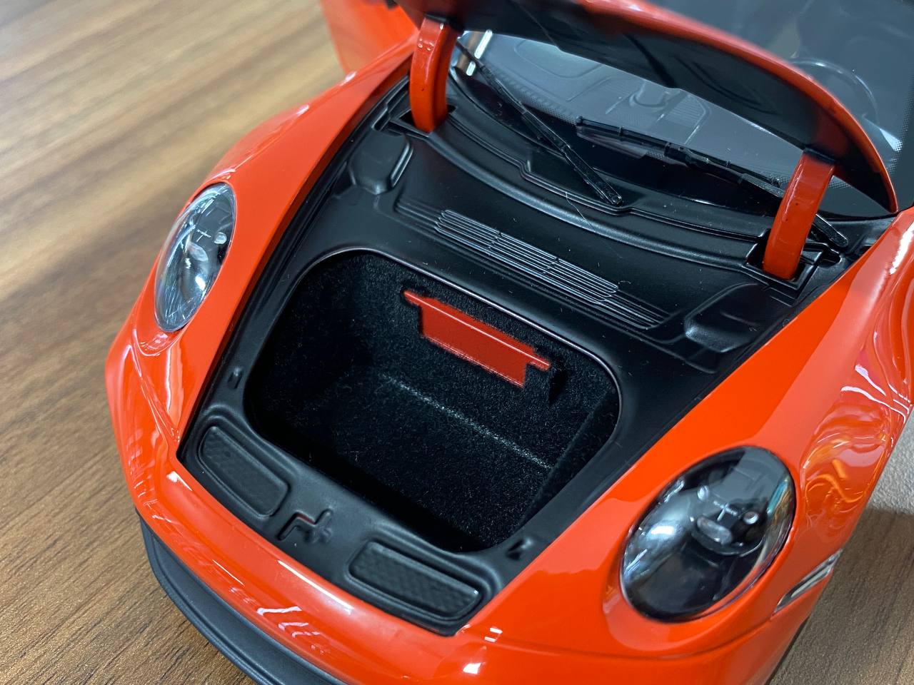 1/18 Diecast Porsche 911 GT3 Orange Norev Scale Model Car