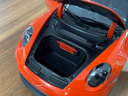 1/18 Diecast Porsche 911 GT3 Orange Norev Scale Model Car