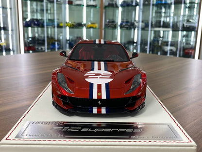 1:18 Resin Model – Davis & Giovanni Ferrari 812 Superfast Candy Red / French Line 23 – Limited 1 of 1