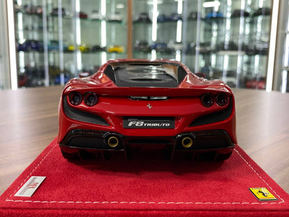 1:18 Resin  – MR Collection Models Ferrari F8 Tributo (Red) Limited 1 of 1