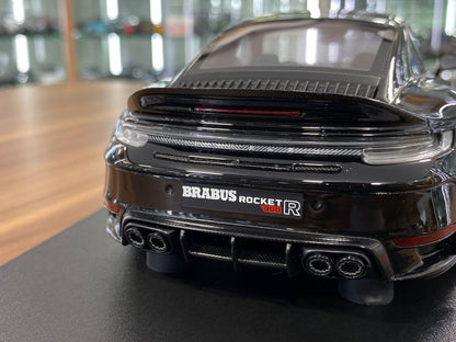1/18 Resin Model GT Spirit Porsche 911 (992) BRABUS 900 Rocket R – Black – Limited Edition