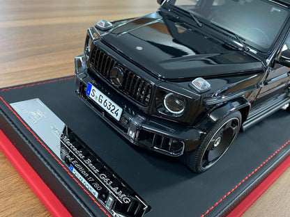 1/18 Resin BBA Models Mercedes Benz G 63 2025 Black Limited 60 pcs