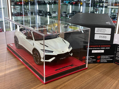 1/18 Resin MR Collection Models Lamborghini URUS S Limited 3 pcs White Chameleon