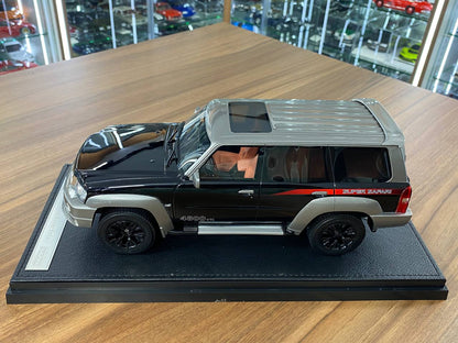 Ivy Model 1/18 Nissan Patrol Super Safari Y61 – Black, Limited Edition
