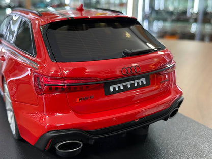1/18 Resin Model GT Spirit Audi RS 6 (C8) AVANT MTM 2021 – Red – Limited Edition