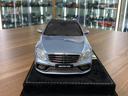 1/18 Resin model HH Models Mercedes Benz S65 L Reviera Blue Limited 30 pcs