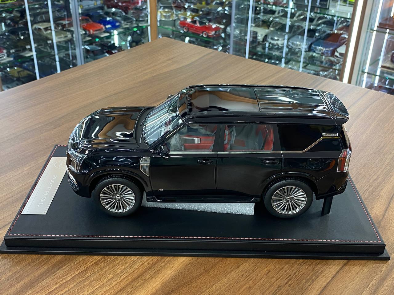 1/18 Diamand Nissan Patrol Y63 Platinum – Black – Limited Edition (75 pcs)