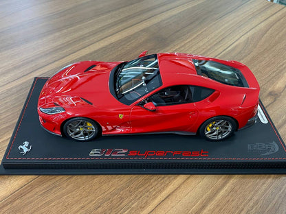 1:18 BBR Models Ferrari 812 Superfast (2017) - Rosso Corsa 322 (Limited 212 pcs)