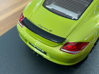 1/18 Resin Model GT Spirit Porsche (987.2) Cayman R 2012 – Green – Limited Edition