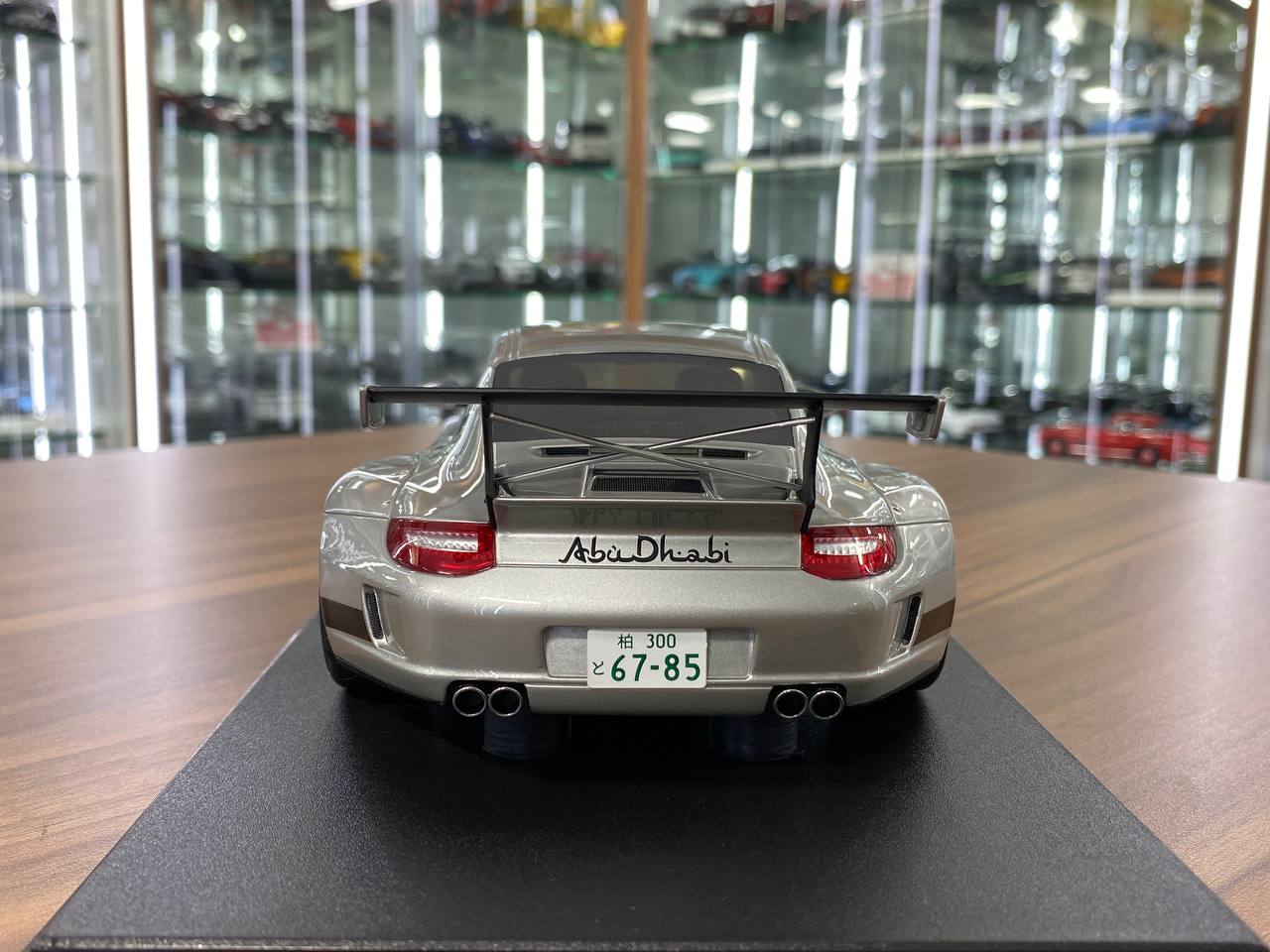 1/18 Resin Model GT Spirit Porsche RWB 911 (997) Abu Dhabi 2024 – Silver – Limited Edition