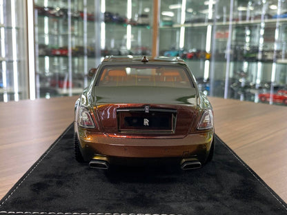 1/18 Resin H & H Rolls Royce GHOST Black Badge Green Chameleon Limited Edition 10