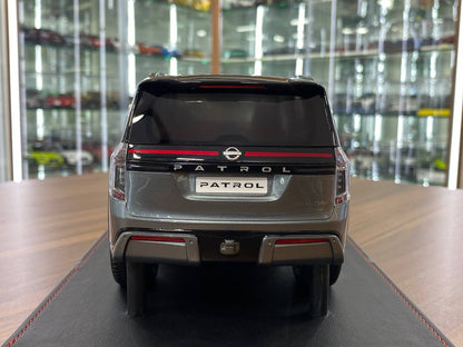 1/18 Diamand Nissan Patrol Y63 Platinum – Grey/Black – Limited Edition (50 pcs)