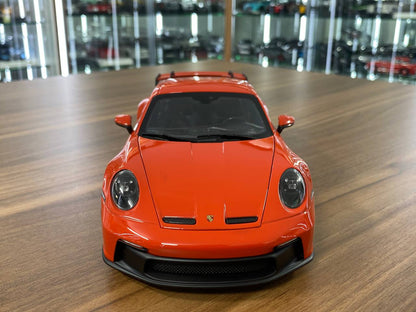 1/18 Diecast Porsche 911 GT3 Orange Norev Scale Model Car