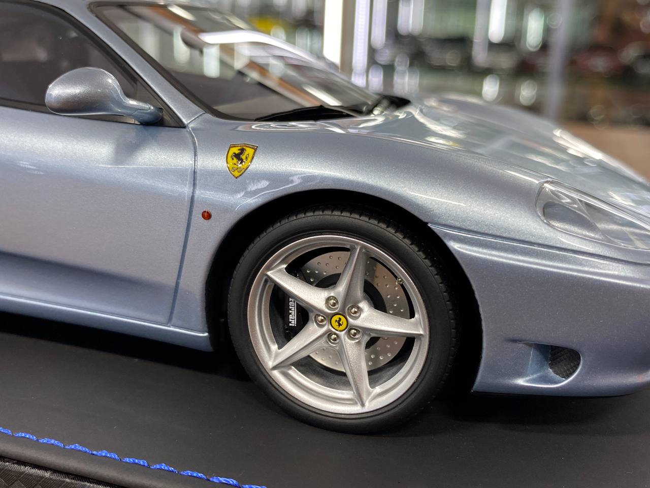 1/18 Resin BBR Ferrari 360 Modena 1999 Grigio Alloy Limited-60 pcs