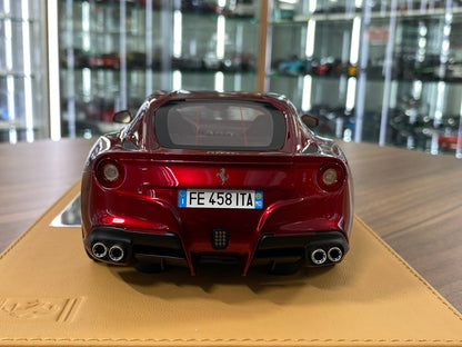 1/18 Resin BBR Deluxe Models Ferrari F12 Berlinetta Maranello Red Limited- 20 pcs