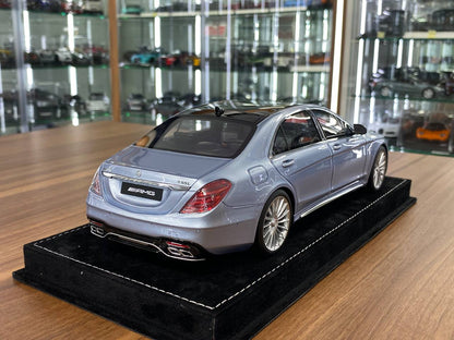 1/18 Resin model HH Models Mercedes Benz S65 L Reviera Blue Limited 30 pcs