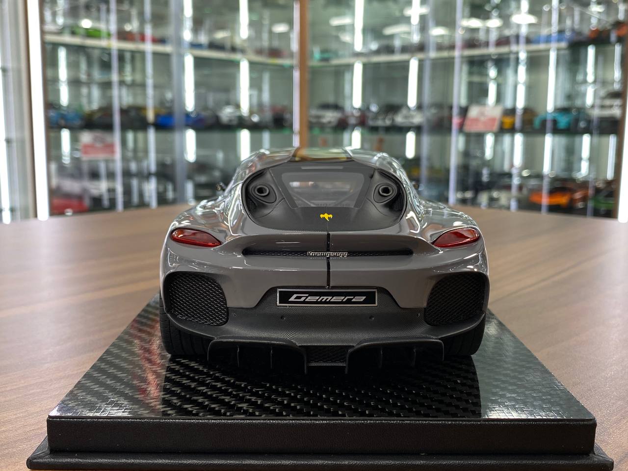 1/18 Resin Fronti ArtKoenigsegg Gemera Iron Grey Limited Edition 399 pcs