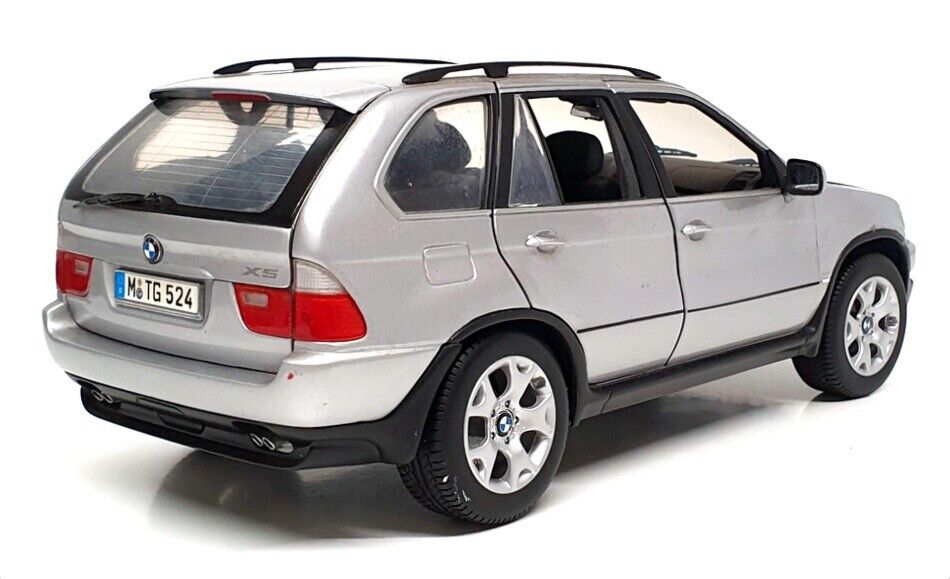 1/18 Diecast BMW X5 Silver Kyosho Scale Model Car