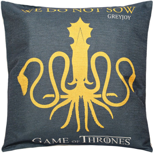 Cushion Cover GAME OF THRONES GREYJOY  45 x 45|Sold in Dturman.com Dubai UAE.