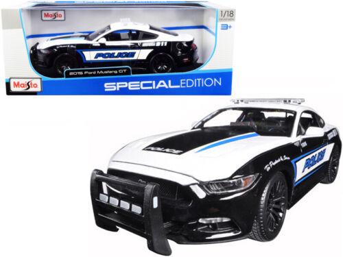 2015 Ford Mustang GT Police 1/18 Diecast Model car by Maisto
