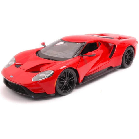 2019 Ford GT Red 1/18 Diecast Scale Model car by Maisto